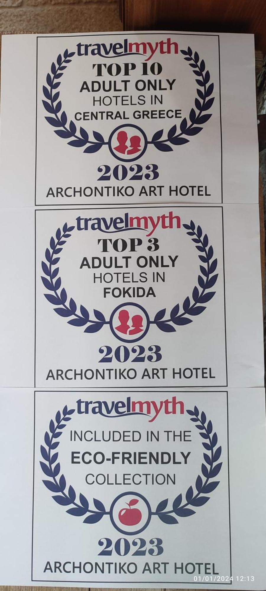Archontiko Art Hotel Galaxidi Ngoại thất bức ảnh