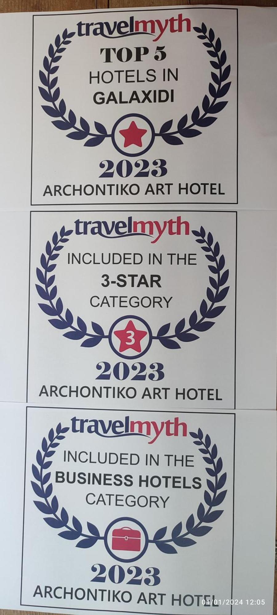 Archontiko Art Hotel Galaxidi Ngoại thất bức ảnh