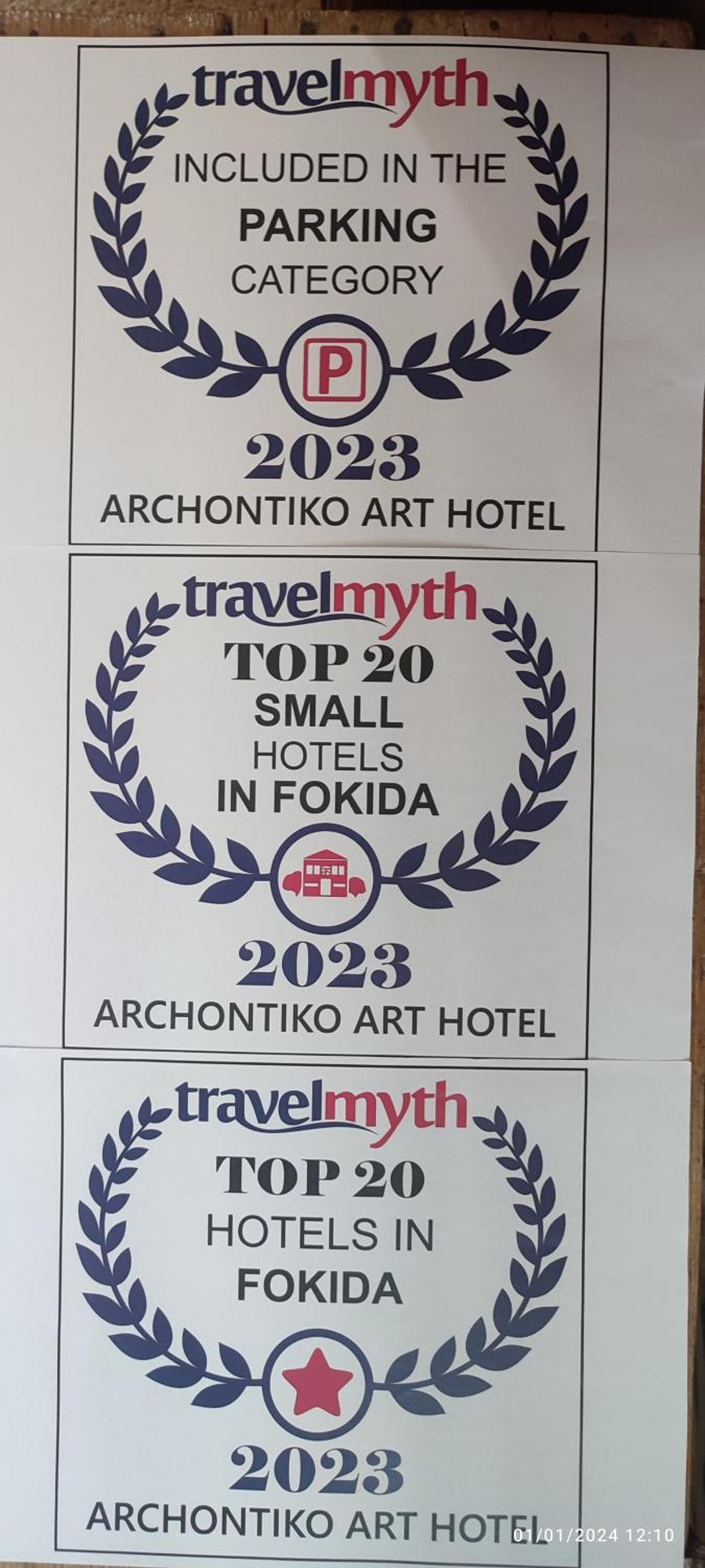 Archontiko Art Hotel Galaxidi Ngoại thất bức ảnh